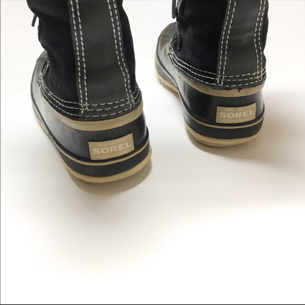 Sorel Black Winter & Rain Boots with Fur Trim - Picture 3 of 8